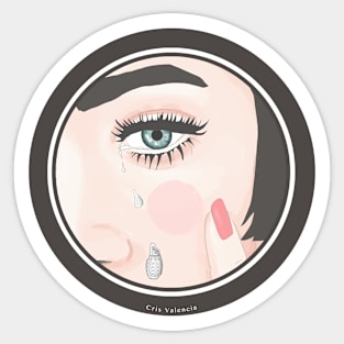 Cried Bombs Sticker